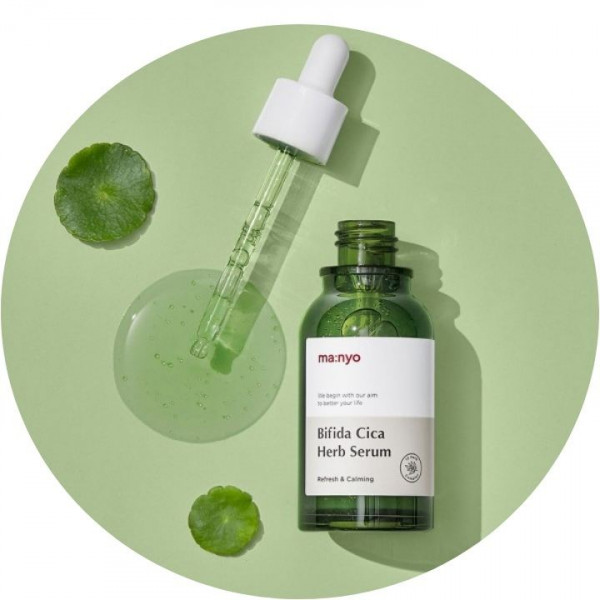 Manyo Успокаивающая сыворотка против воспалений Bifida Cica Herb Serum (50 мл)