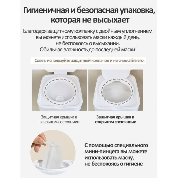 MARY & MAY Набор тканевых масок осветляющих с ниацинамидом и витамином С Niacinamide Vitamin C Brightening Mask (30 шт)