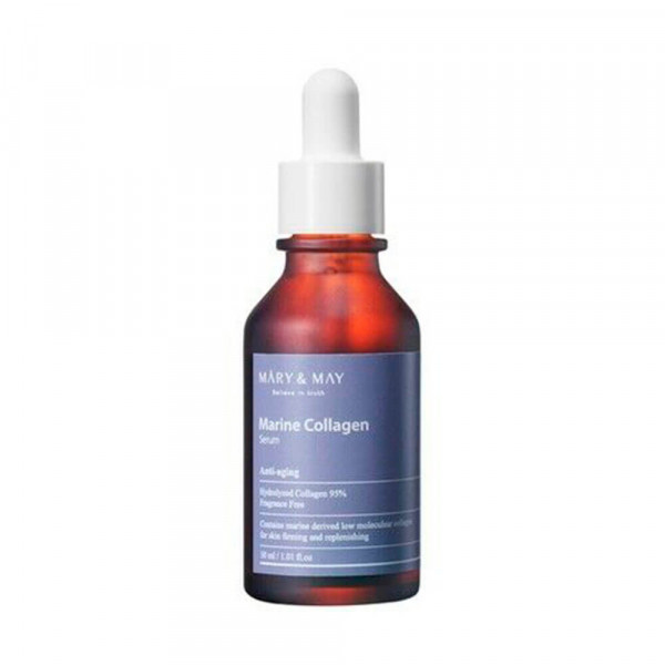 MARY & MAY Антивозрастная сыворотка с морским коллагеном Marine Collagen Serum (30 мл)