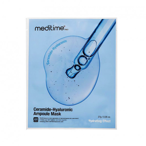 Meditime Увлажняющая маска с керамидами Ceramide-Hyaluronic Ampoule Mask (27 г)