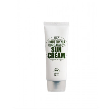 DERMA FACTORY Солнцезащитный крем для лица с экстрактом цветка хауттюйнии Houttuynia Cordata 65% Sun Cream (50 мл)