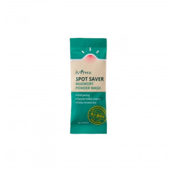 IsNtree Энзимная пудра с полынью Spot Saver Mugwort Powder Wash (1 г)