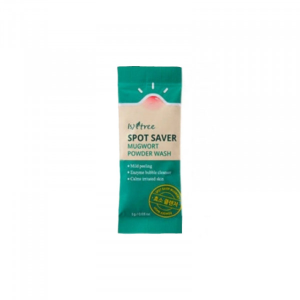 IsNtree Энзимная пудра с полынью Spot Saver Mugwort Powder Wash (1 г)