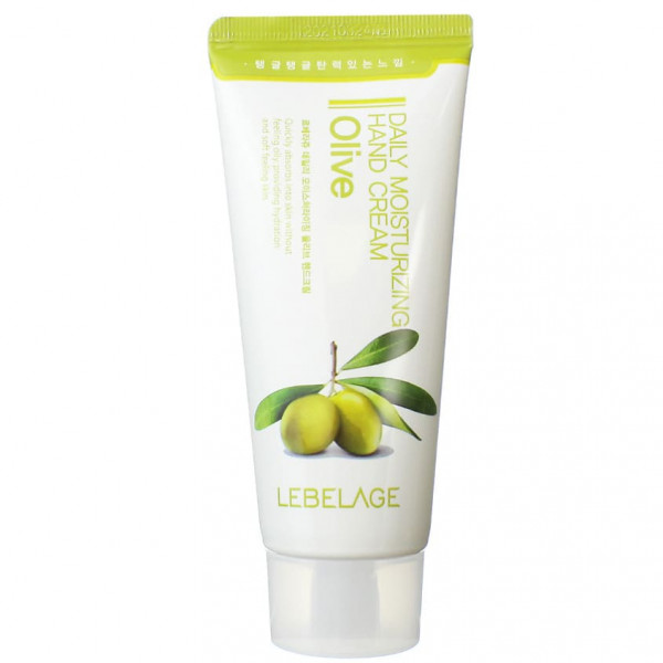 LEBELAGE Увлажняющий крем для рук с маслом оливы Daily Moisturising Olive Hand Cream (100 мл)