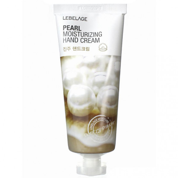 LEBELAGE Увлажняющий и осветляющий крем для рук с жемчугом Moisturizing Hand Cream Pearl (100 мл)