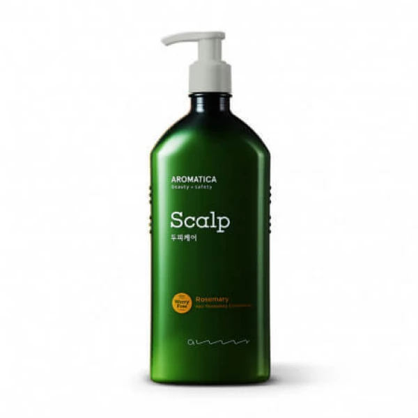 AROMATICA Бессиликоновый кондиционер для укрепления и роста волос с розмарином Rosemary Hair Thickening Conditioner (400 мл)
