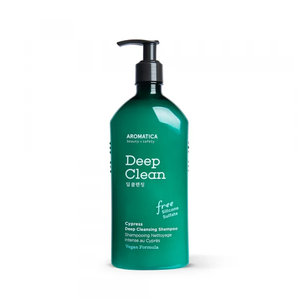 AROMATICA Бессульфатный шампунь для глубокого очищения с кипарисом Cypress Deep Cleansing Shampoo (400 мл)
