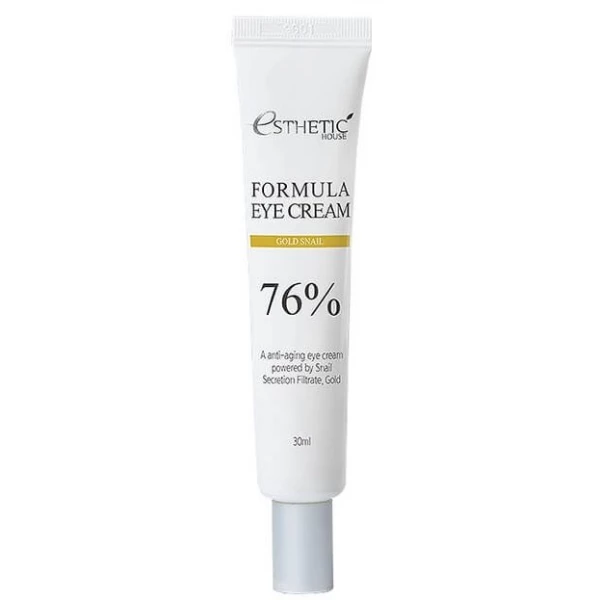 Esthetic House Крем для кожи вокруг глаз с муцином улитки и золотом Formula Eye Cream Gold Snail (30 мл)