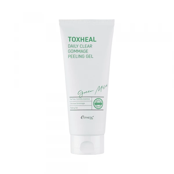 Esthetic House Успокаивающий пилинг-гель с чайным деревом и центеллой TOXHEAL Daily Clear Gommage Peeling Gel (200 мл)