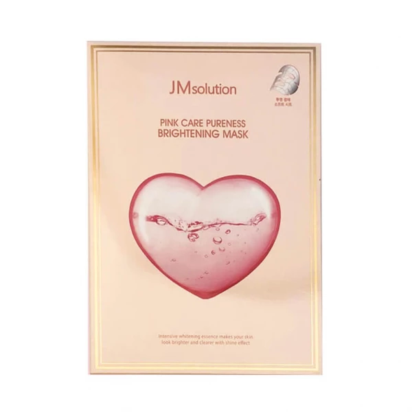 JMsolution Осветляющая тканевая маска Pink Care Pureness Brightening Mask (30 мл)