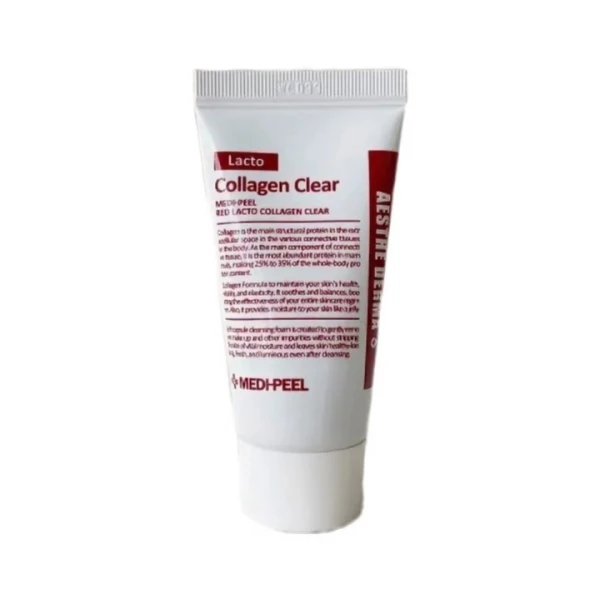 MEDI-PEEL Пенка для умывания с коллагеном и лактобактериями Aesthe Derma Lacto Collagen Clear (28 г)