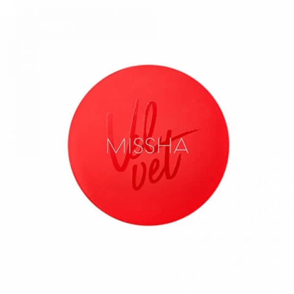 Missha Тональный кушон с матовым финишем светло-бежевый №21 Velvet Finish Cushion SPF50+ PA+++ (15 г)