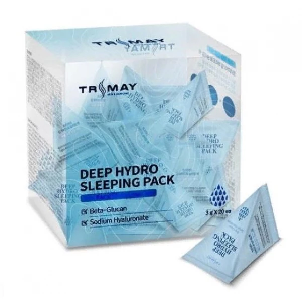 TRIMAY Ночная маска для интенсивного увлажнения кожи Deep Hydro Sleeping Pack (3 г)