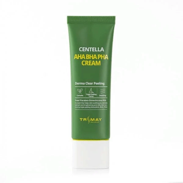 TRIMAY Обновляющий крем с кислотами и центеллой AHA BHA PHA Centella Cream (50 мл)