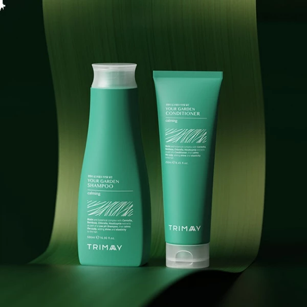 TRIMAY Успокаивающий кондиционер с биотином и экстрактом центеллы Your Garden Conditioner Calming Biotin (250 мл)