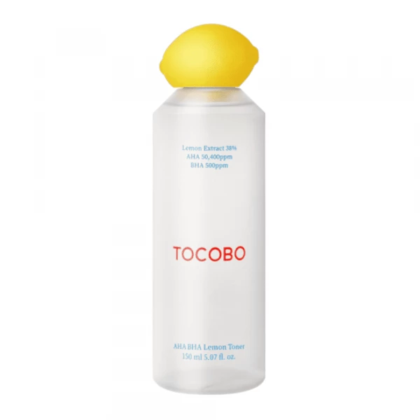 TOCOBO Отшелушивающий тонер для лица с кислотами и экстрактом лимона AHA BHA Lemon Toner (150 мл)