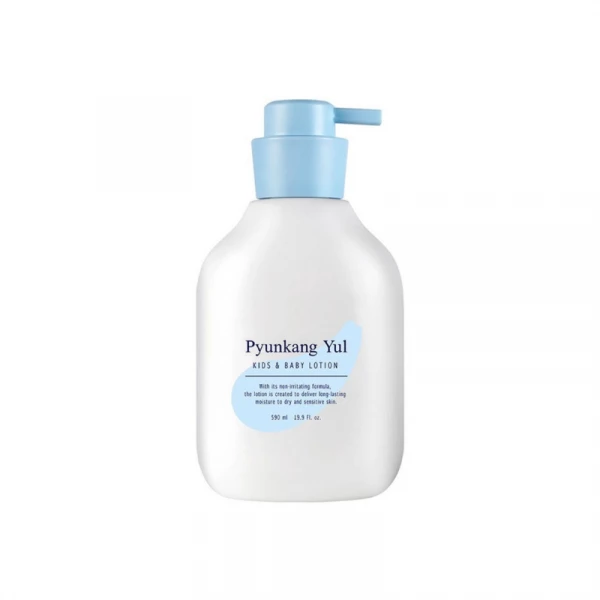 Pyunkang Yul Нежный детский гипоаллергенный лосьон с керамидами Kids & Baby Lotion (590 мл)
