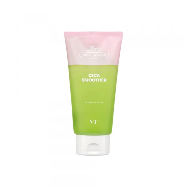VT Cosmetics Успокаивающий гель для лица и тела с экстрактом центеллы Cica Smoother (300 мл)