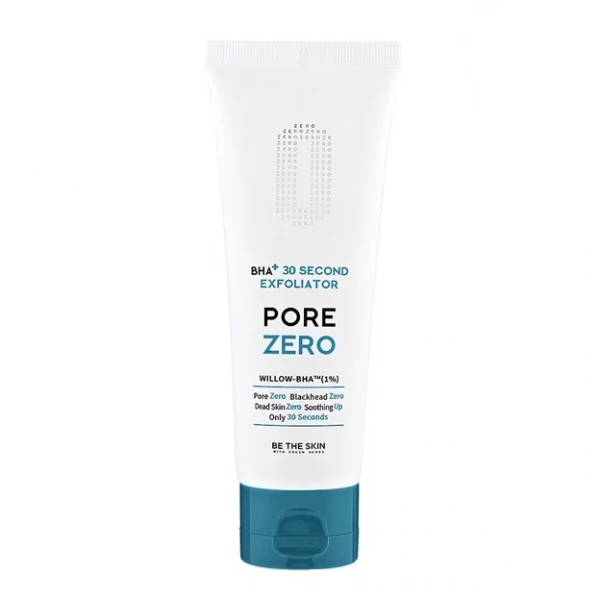 Be The Skin Пилинг-скатка для лица с кислотами BHA+ Pore Zero 30 Second Exfoliator (100 мл)