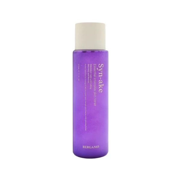 BERGAMO Антивозрастной тонер-эссенция для лица со змеиным пептидом Syn-Ake Essential Toner (210 мл)