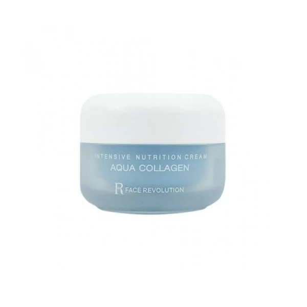 FACE REVOLUTION Крем для лица с коллагеном и аквамарином Intensive Nutrition Cream Aqua Collagen (50 мл)