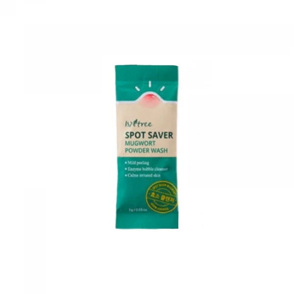 IsNtree Энзимная пудра с полынью Spot Saver Mugwort Powder Wash (1 г)