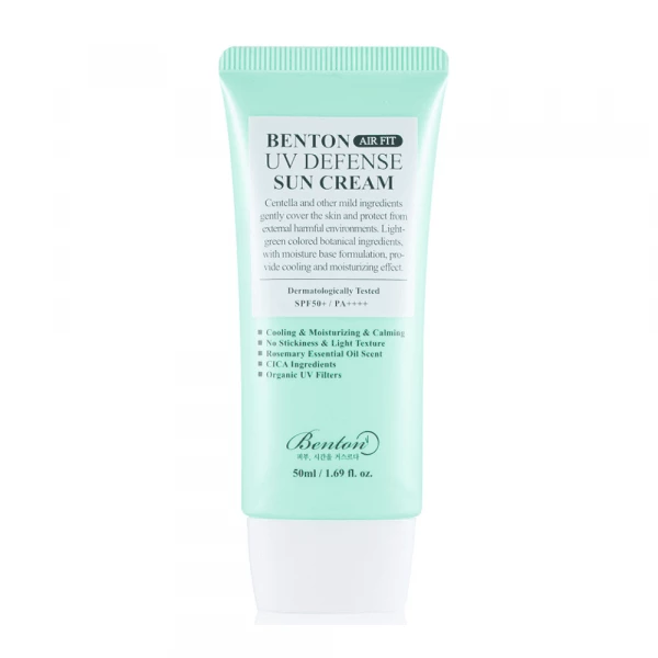 Benton Солнцезащитный крем на органических фильтрах Air Fit UV Defense Sun Cream SPF50+ PA++++ (50 мл)